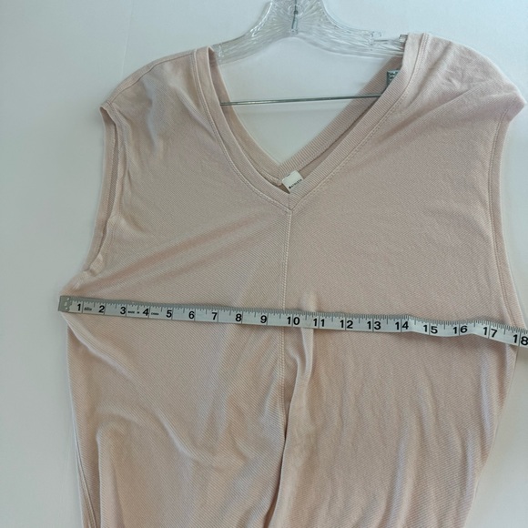 Athleta | Nayarit Soft Pink Ribbed Tie Back Tank | Medium - Picture 6 of 6